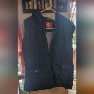 Merrel Quilted Hooded Vest - Teal